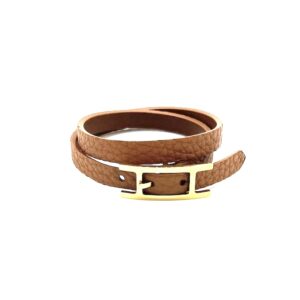 Leather Double Tour Bracelet