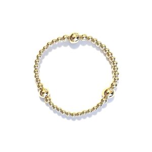 6MM Gold Filled Stretch Bracelet