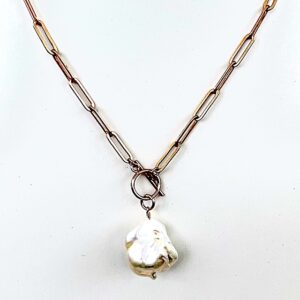 Fresh Water Baroque Pearl Necklace