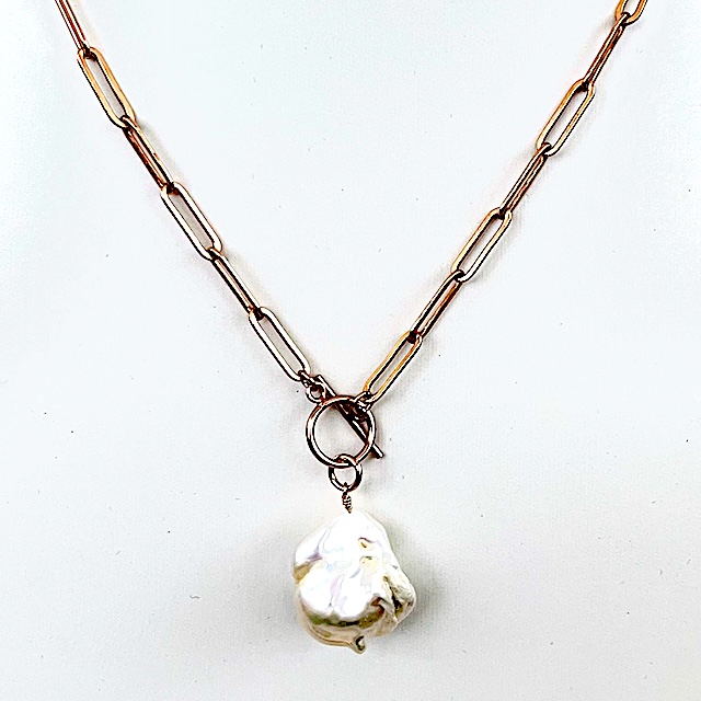 Fresh Water Baroque Pearl Necklace
